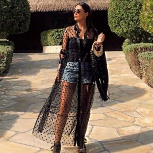 ❌ SOLD ❌ Zara Polka Dot Tulle Shirt Dress